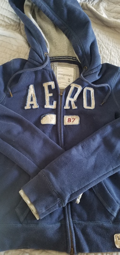 Zip front hoodie